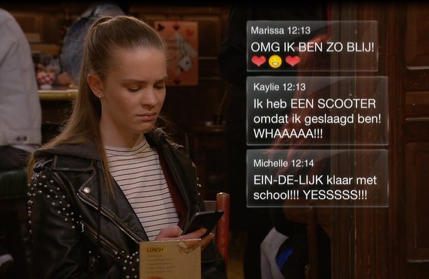 Bekend Nederland viert eindexamenuitslagen 